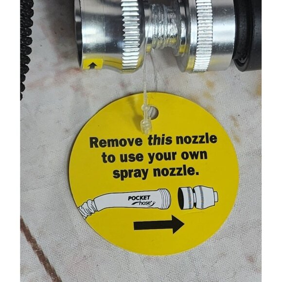 Lead-Free Lightweight No Kink Easy Store 25 Feet 3/4" Pocket Hose - Picture 5 of 14